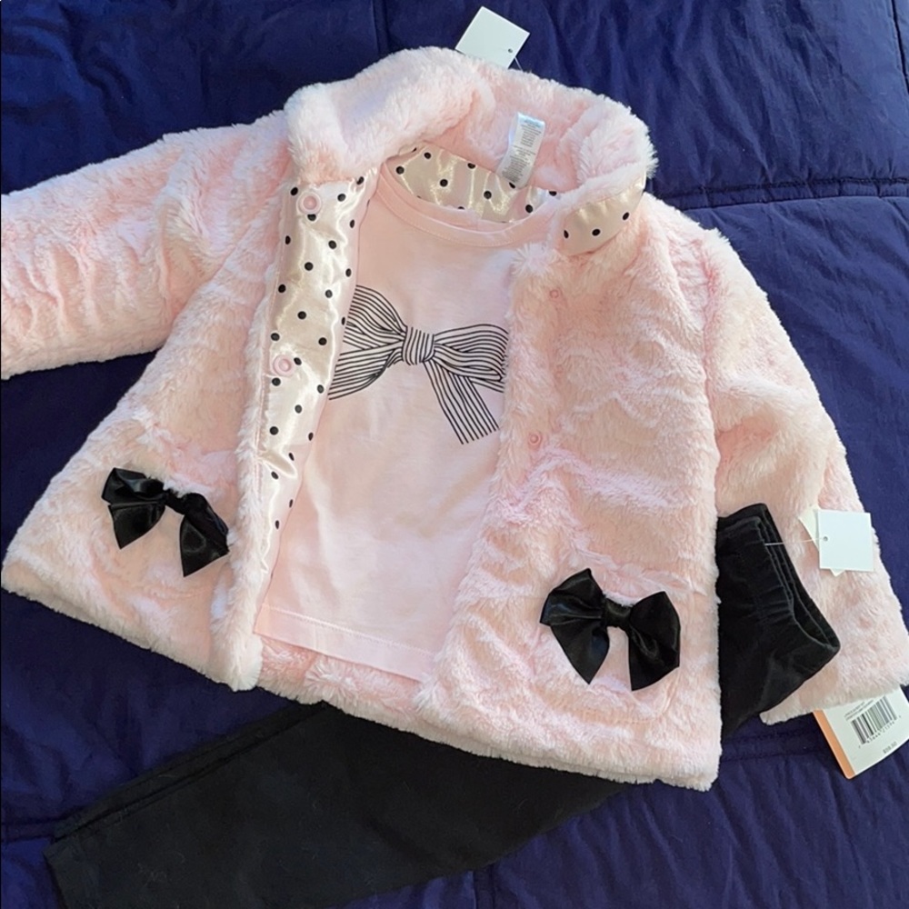 Nordstrom “Little Me”- 3 piece outfit 2T
